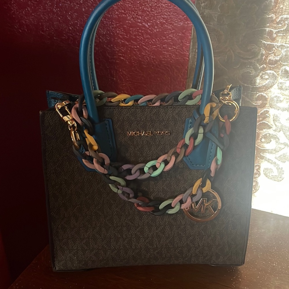 Michael Kors Satchel And Matching Wallet - image 2